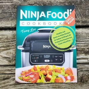 Ninja Foodi Grill Cookbook - Blue Cover
